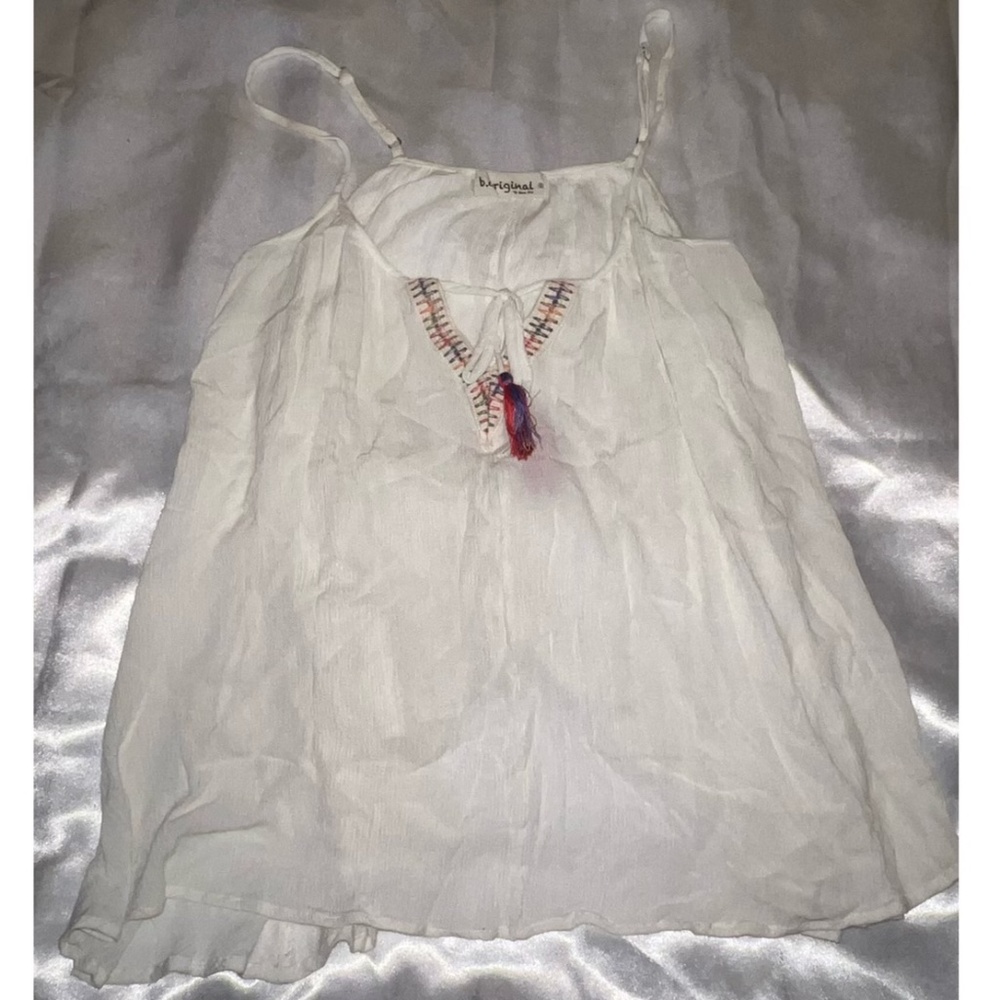 B. Original by Shoe Fly Flowy Tank Top